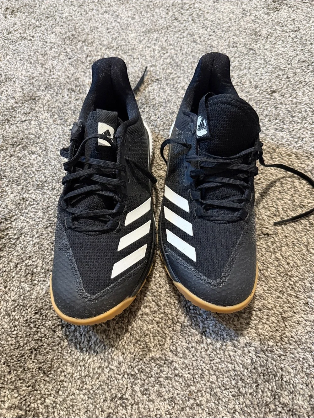 Adidas Adizero Bekoji BD7198 Women’s Running Shoes Black White Gum Sole Size 6.5